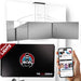 The 360 Mirror Trifold Barber 3 Way Mirror for Self Hair Cutting System