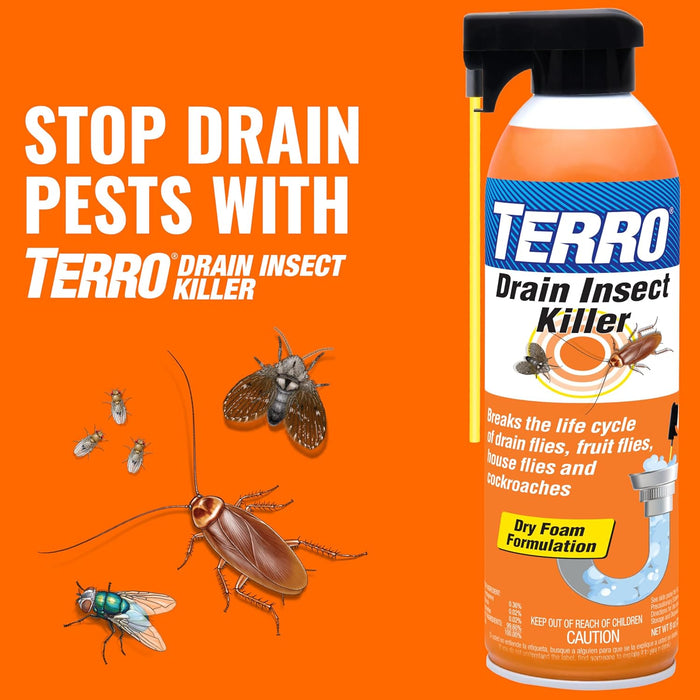 TERRO Fruit Fly Trap 4-Pack, 180 Day Lure Supply, Food-Based Lure