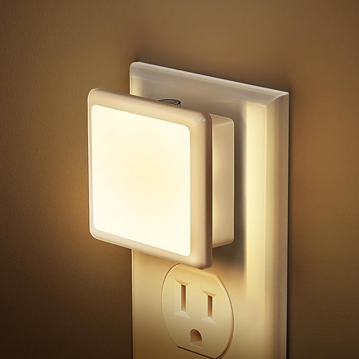 Night Lights Plug into Wall 2Pack,Plug in Night Light Dusk-to-Dawn