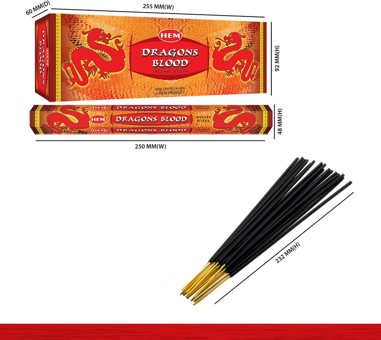 Dragons Blood, Incense, 120 Sticks Box