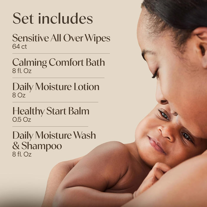 Welcome Little One Gift Set, Baby Essentials Set, 5 Items
