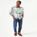 Free Assembly Men'S Vintage Inspired Flannel Shirt