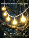 66FT Globe String Lights for Indoor Bedroom Connectable, Warm White