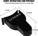 2PCS Tape Measure Body Measuring Tape 60inch (150cm), Retractable Measuring Tape for Body Measurement & Weight Loss, Accurate Body Tape Measure for Fitness, Tailor, Sewing, Handcrafts, Clothes
