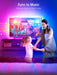 LED Lights for TV, 16.4ft LED Lights for 45-75 Inch TVs, RGB TV Backlight Behind, Music Sync Bluetooth APP & Remote Cont