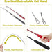 Cat Toys for Indoor Cats, Interactive Cat Toy 2PCS Retractable Wand Toy and 9PCS Cat Feather Toys Refills, Funny Kitten 