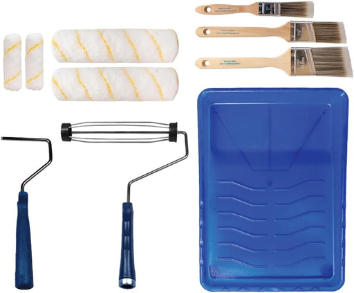 Paint Roller Kit, Paint Brushes, 4" & 9" Roller Covers for Walls
