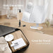 2X/3X/10X Magnifying Vanity Mirror with Light, Trifold Makeup Mirror