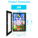Front-Opening Kids Artwork Display Frame