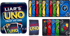 Liar’s UNO Card Game in Storage Tin,Ages 7+, 2-6 Players