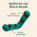 Bite n' Brush Dog Dental Stick Refills for Chew Toy, Chicken, 18 Count