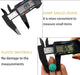 Digital Caliper,0-6 inch/150 mm,inch and Millimeter Conversion,LCD Screen