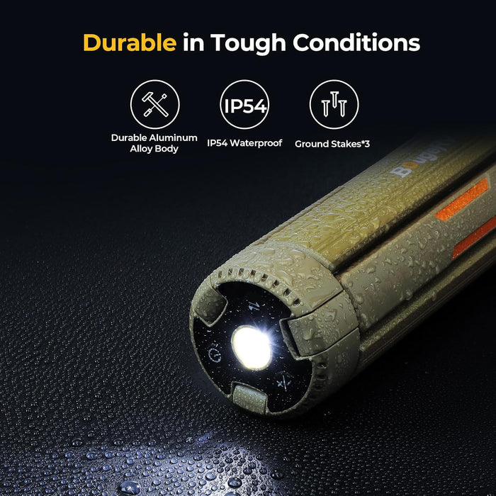 Telescopic Camping Light CL04, 15600mAh Camp Lantern Rechargeable