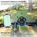 Upgraded, Pro Bike Speaker, with Pro Handlebar Mount, Bluetooth V5.4, IPX7 Waterproof, Silicone Case, Broadcast Navigati