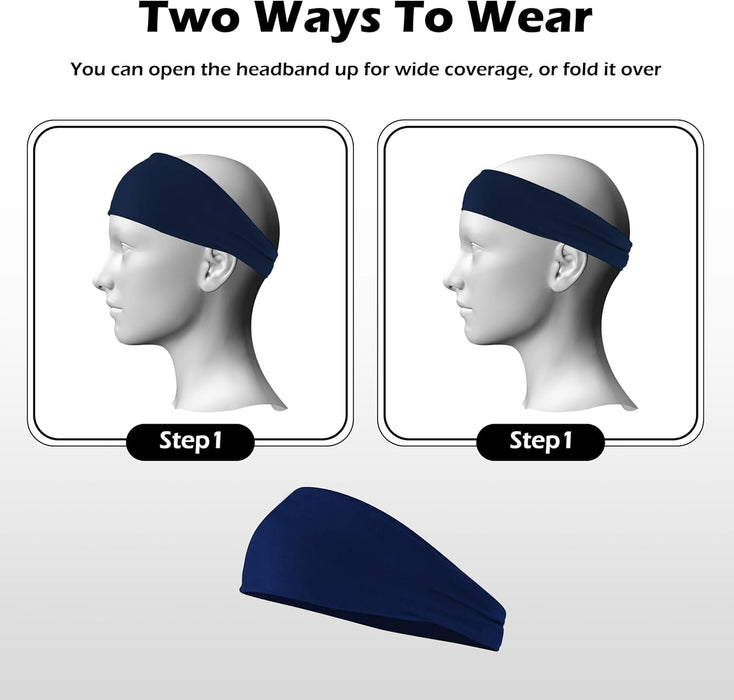 Headbands for Women Wide Fashion Sports Hair Bands