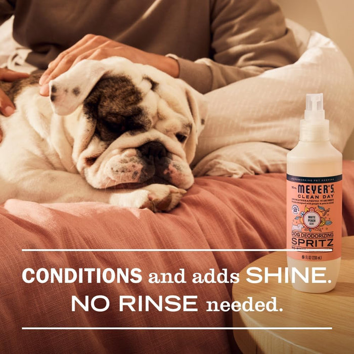 Clean Day Dog Deodorizing Spray, White Peach Scent, 8oz