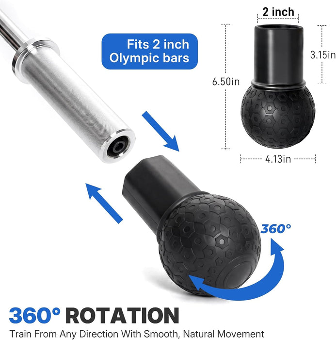 Landmine Attachment for Barbell, T Bar Row Attachment, Home Gym Trainer