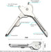 Keychain Multitool Mini EDC Multitool with Bottle Opener