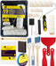 Bates- Paint Roller Kit, 19 pcs, Roller Set with Microfiber Sleeves & Frame