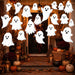 20Pcs Large Halloween Ghost Hanging Ornament Decor Ghost Party Banner
