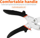 45-135° Adjustable Miter Shears, Quarter Round Cutter for PVC & Trim