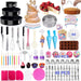 567 PCS Cake Decorating Kits with Baking kit Tools for Beginners & Pros
