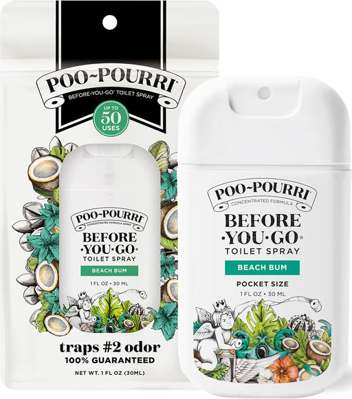 Before-You-Go Pocket Toilet Spray, Beach Bum, 1 Fl Oz