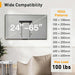 No Drill TV Wall Mount for Most 24-65 Inch TVs up to 100 lbs
