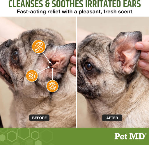 Dog Ear Cleaning Wipes – Otic Cleanser for Dogs - 100 ct