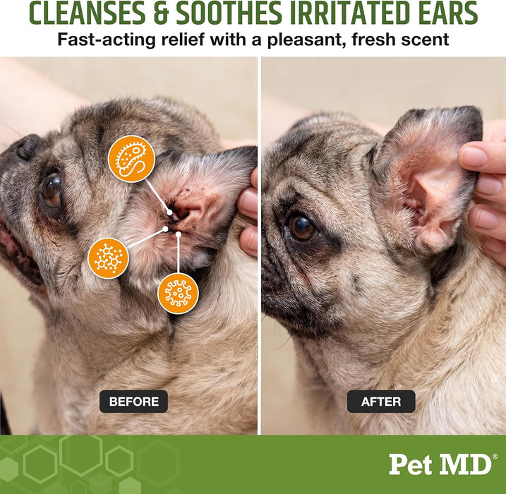 Dog Ear Cleaning Wipes – Otic Cleanser for Dogs - 100 ct