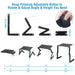 Foldable Laptop Bed Tray with Mouse Pad