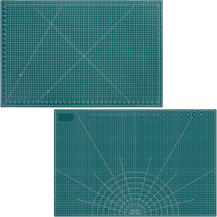 Self Healing Cutting Mat, 35" x 23", Double-Sided Rotary Cutting Mat for Sewing, Quilting, Scrapbooking & Craft, Large C