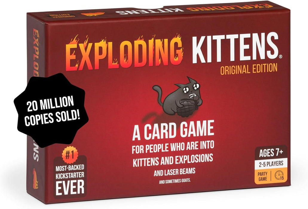 Original Edition, 2-5 Players, Ages 7+ Card Game