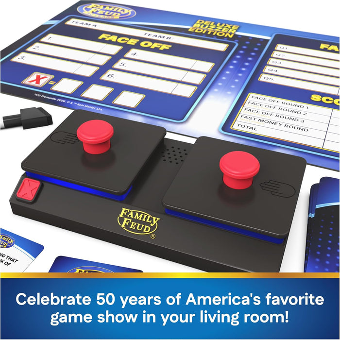 Family Feud: Deluxe Buzzer Edition Board Game
