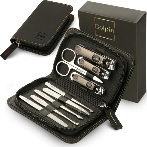 9 Pcs Manicure Set for Men & Women – Stainless Steel
