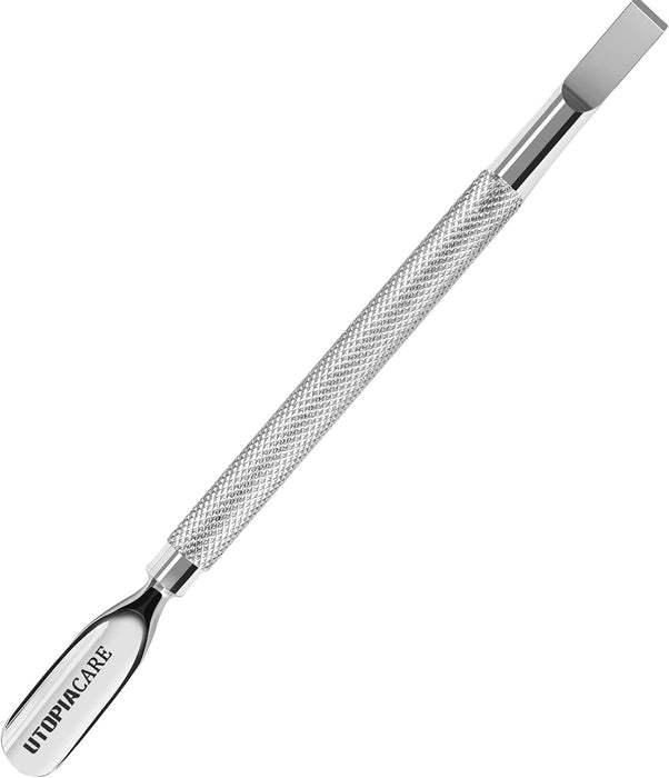 Cuticle Pusher Tool & Spoon Nail Cleaner