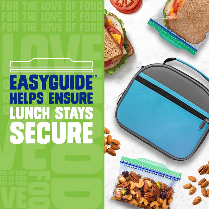 Sandwich & Snack Bags, Food Storage, Easy Open & Close, 270 Count