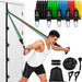 Resistance Bands Set with Handles and Door Anchor for Full Body Workout