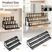 Expandable Spice Rack Organizer for Cabinet, Supports 17.6 lbs Per Tier
