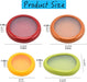Set of 4 Reusable Fruit and Veggie Savers - Ideal for Avocados, Tomatoes, Apples, Garlic, Onions, and More
