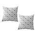 Two-Piece Plush Ghost Pillow Covers