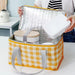 Insulated Picnic Cooler Bag - Zippered Top, Keeps Hot or Cold - Perfect for Picnics, Beach, Food Delivery & Outdoor (13.