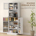 Tall Kitchen Pantry and Microwave Cabinet