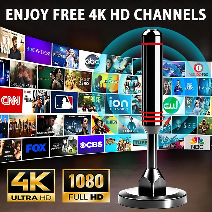 TV Antenna for Smart TV Indoor, Digital Indoor Antenna for Local Channels