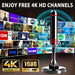 TV Antenna for Smart TV Indoor, Digital Indoor Antenna for Local Channels
