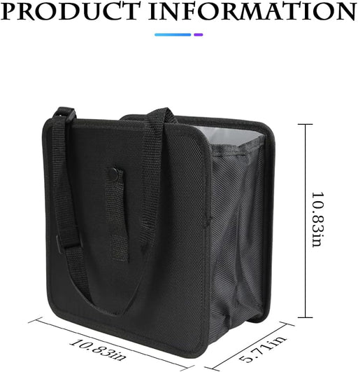 Foldable Waterproof Car Trash Can, Large
