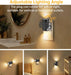 4 Pack LED Night Light Plug in,5-300LM Brightness Adjustable