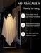 Halloween Decorations Outdoor 3.7FT Pre-Assembled Hanging Swing Ghost