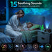 Dual Lens Galaxy Star Projector, Aurora Night Light for Bedroom