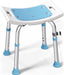 Shower Chair for Inside Shower, Adjustable Height Shower Stool